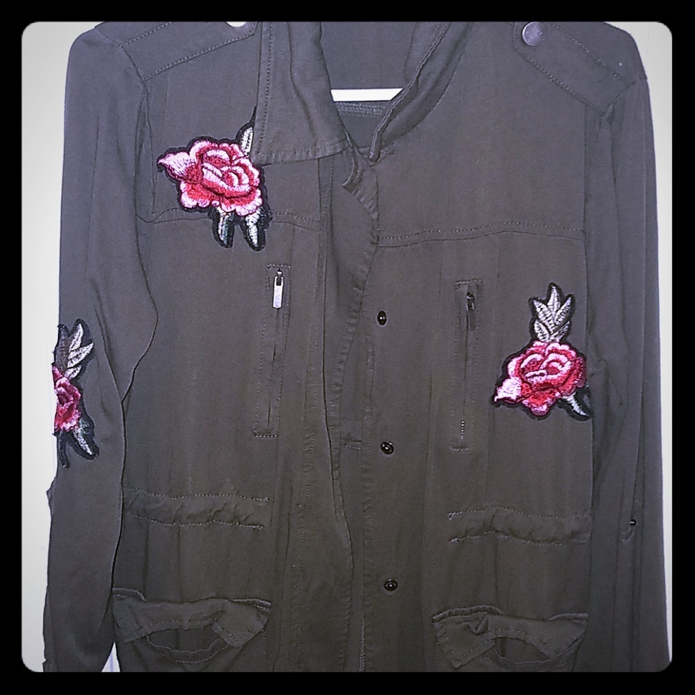 Snap Button down Blouse